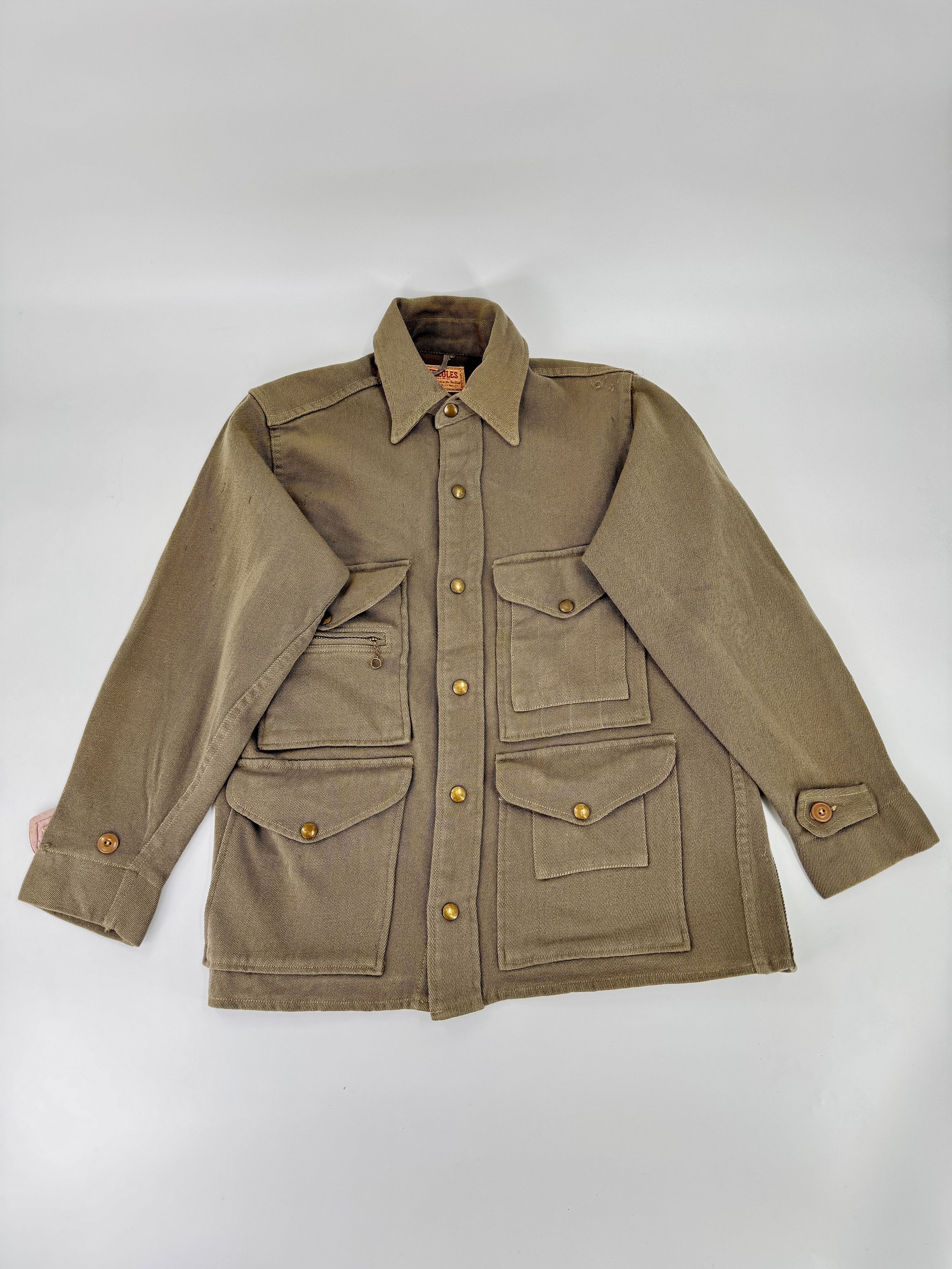 Sears Vintage 1940s Sears Hercules Wool Mackinaw Coat Jacket 40s Size US S / EU 44-46 / 1 - 1 Thumbnail