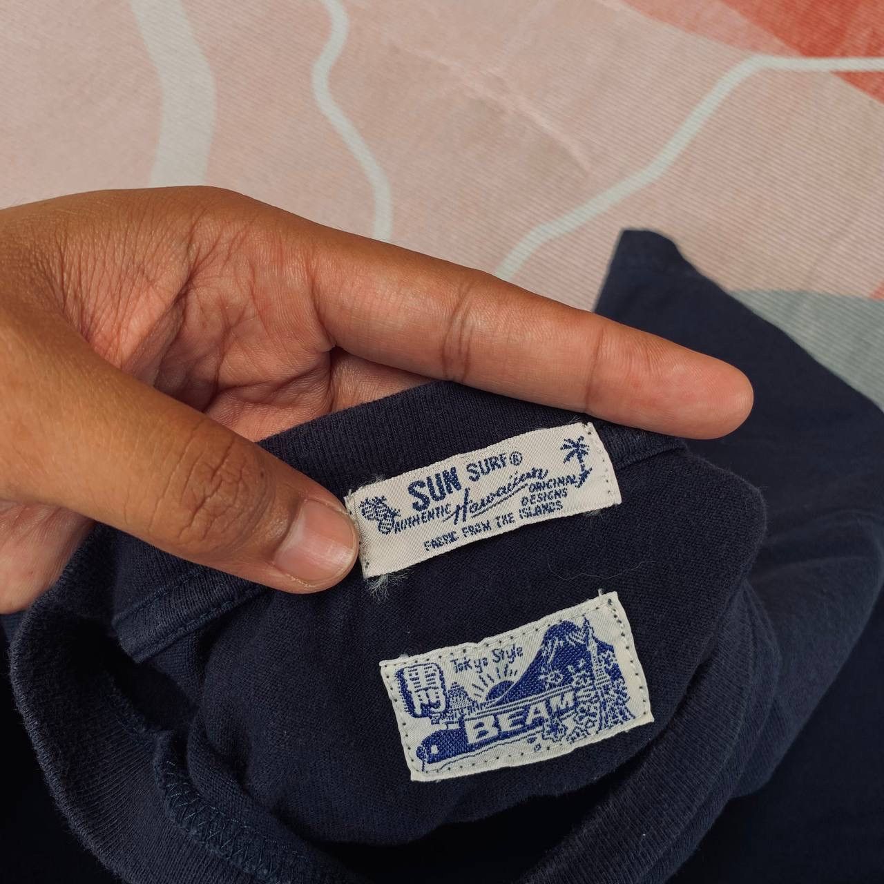 Toyo Enterprises Sun Surf X Beams Hawaii Embroidery Pocket Tees Size US XS / EU 42 / 0 - 6 Thumbnail