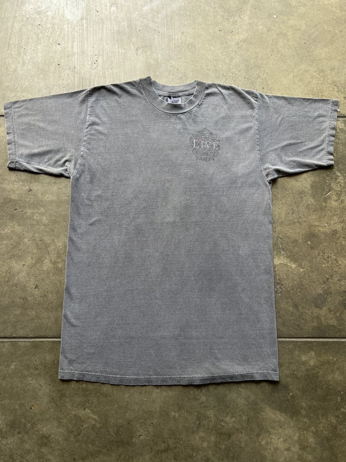 Band Tees × Brockum × Vintage VTG 1997 Live Secret Samadhi Band Tee Shirt Throwing Copper Size US L / EU 52-54 / 3 - 2 Thumbnail