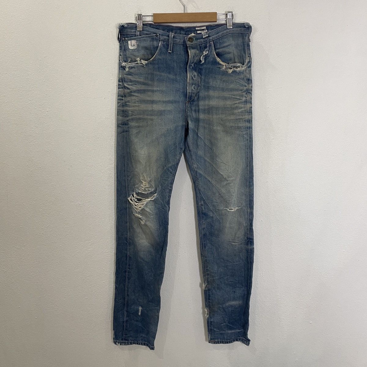 Paul Smith Vintage Paul Smith Distressed Denim Jeans Size US 32 / EU 48 - 1 Thumbnail