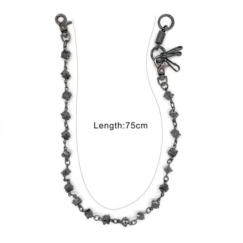 Vintage Retro hip-hop punk style jeans waist chain Size ONE SIZE - 4 Thumbnail