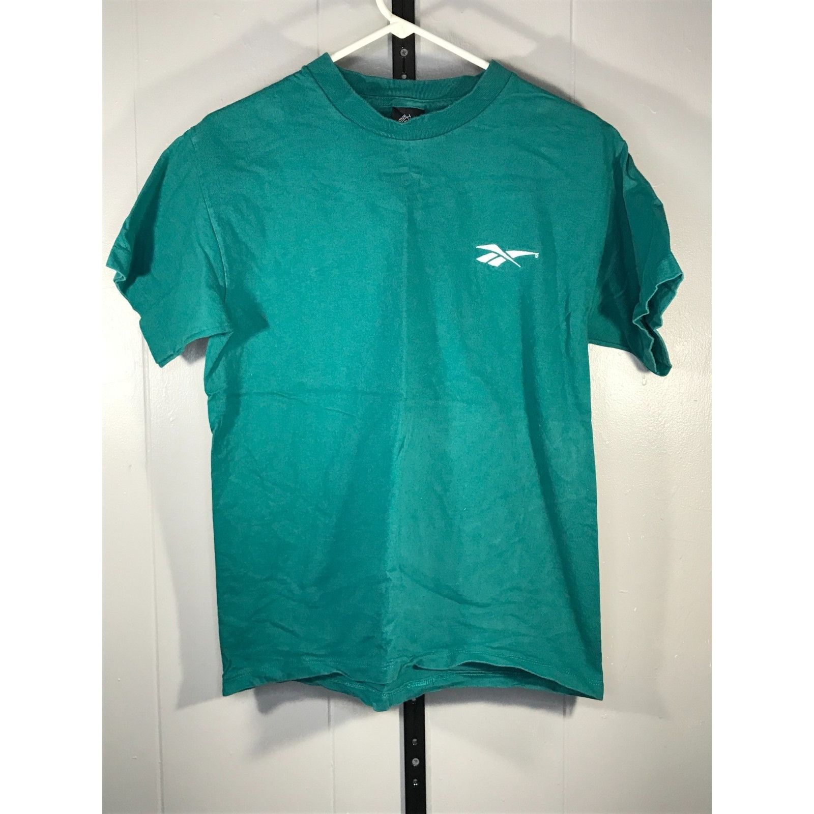 Reebok Vintage Reebok Sportswear Aqua Single Stitch 80’s mens MD Sh Size US M / EU 48-50 / 2 - 1 Thumbnail