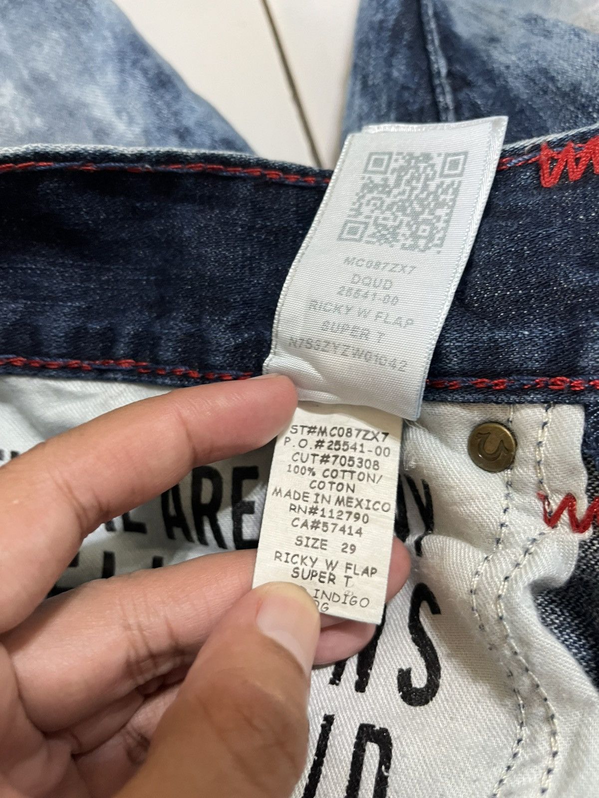 Japanese Brand × True Religion Vintage True Religion Size US 29 - 9 Thumbnail