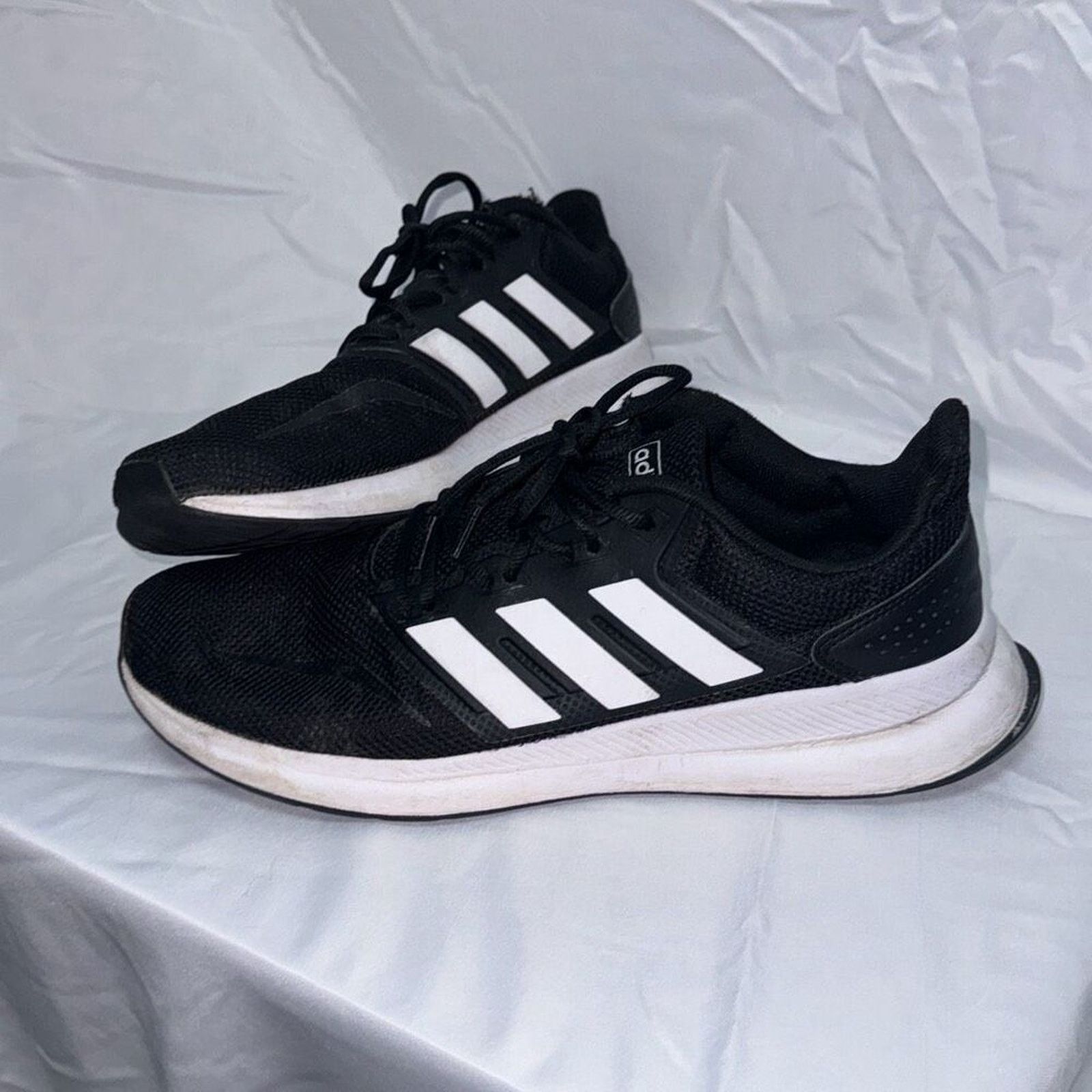 Adidas Adidas Black Mesh Sneakers | Sz 11.5 Size US 11.5 / EU 44-45 - 2 Thumbnail