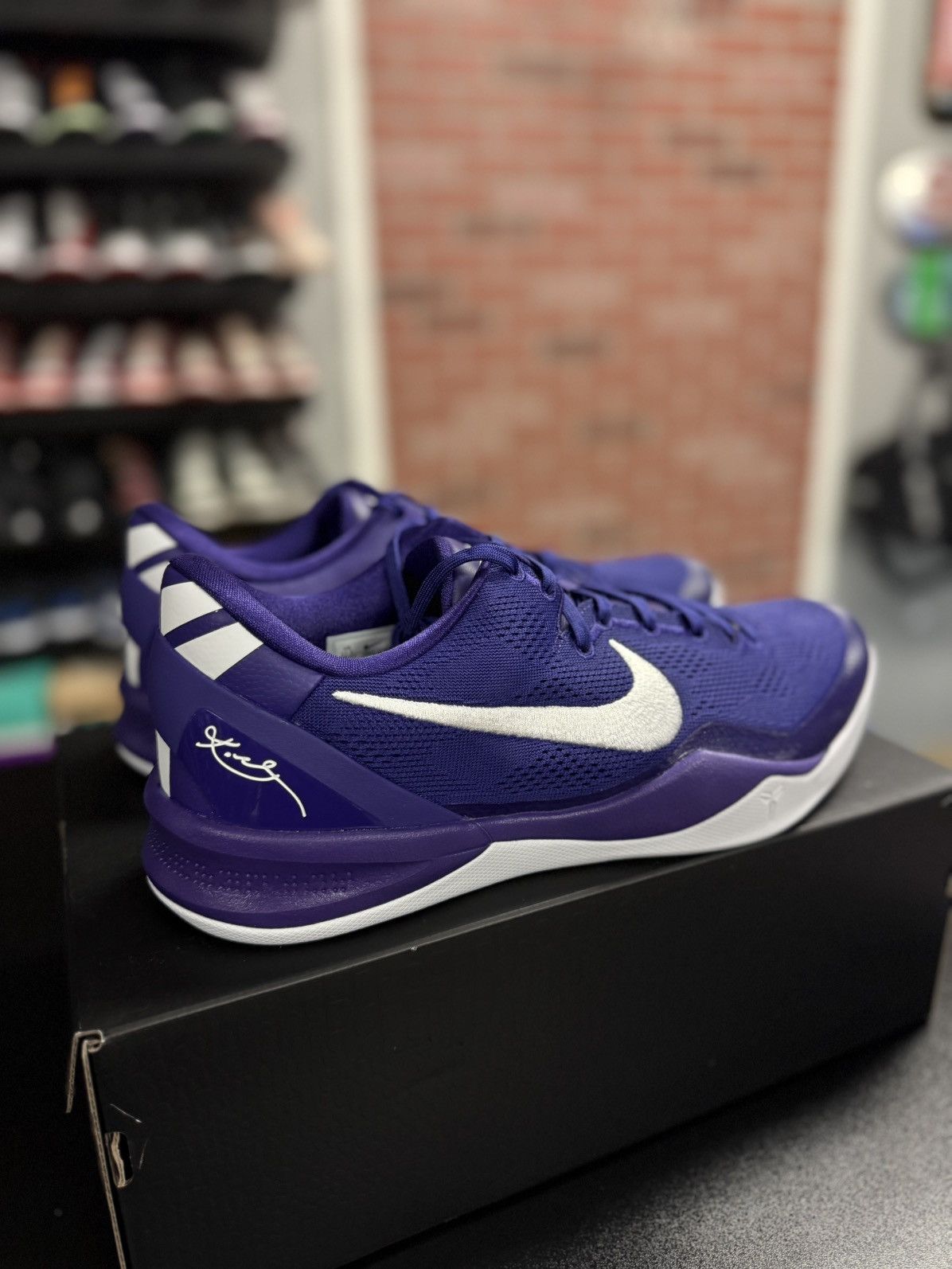 Nike Kobe VIII 8 Protro TB Promo Purple Size 12.5 HM6469-500 PE Size US 13 / EU 46 - 4 Thumbnail