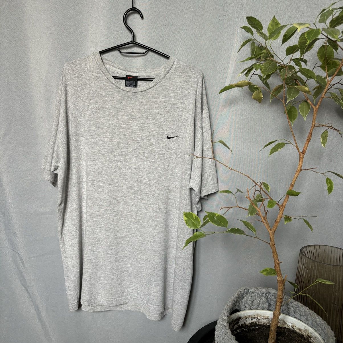 Nike Nike vintage basic t-shirt grey large rare streetwear Size US L / EU 52-54 / 3 - 1 Thumbnail