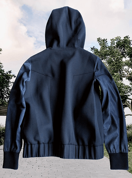 Helmut Lang Hooded bomber jacket Size M / US 6-8 / IT 42-44 - 2 Thumbnail