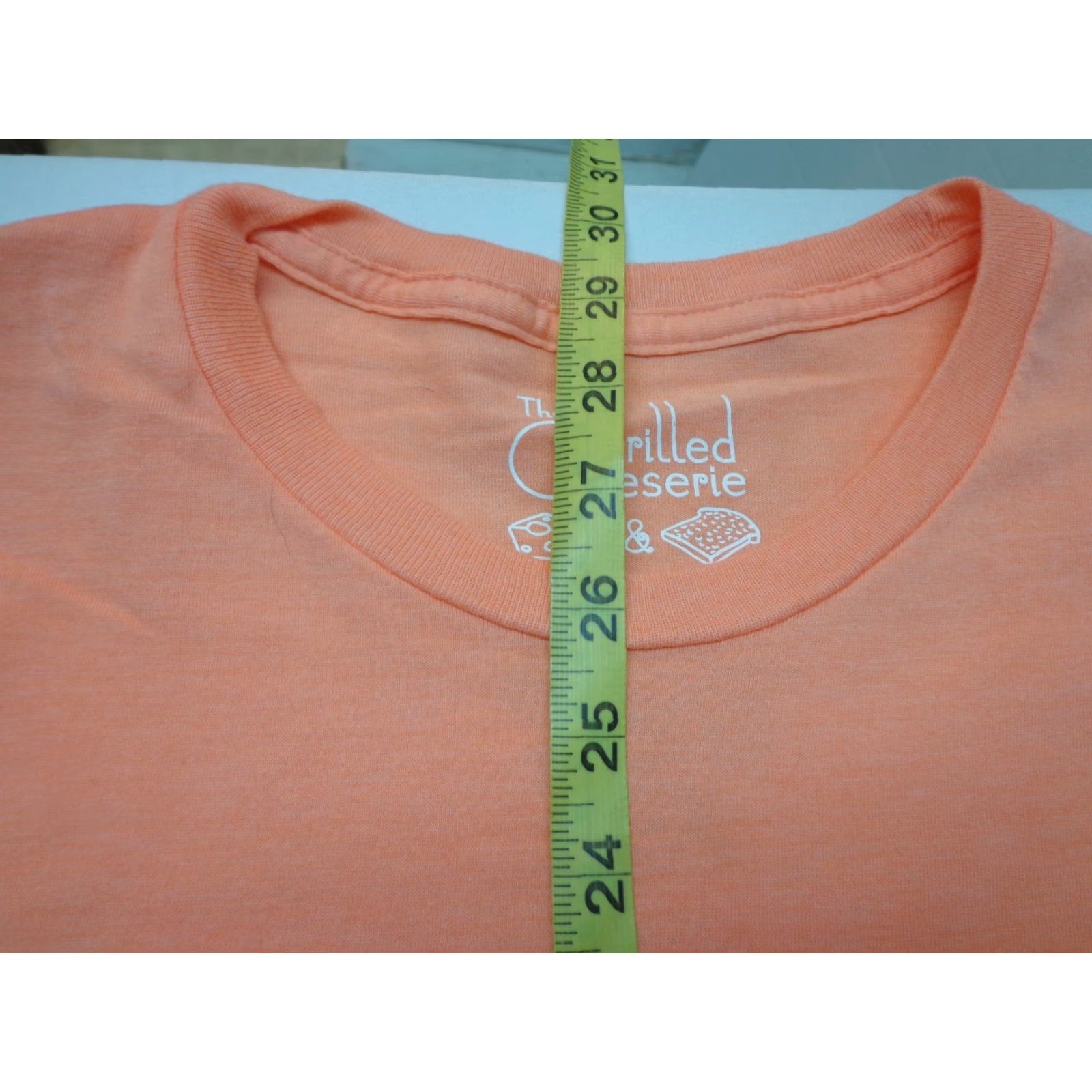 Vintage The Grilled Cheeserie T Shirt Men Orange L Graphic Print Crew Neck Short Sleeve Vintage No Size US L / EU 52-54 / 3 - 6 Thumbnail