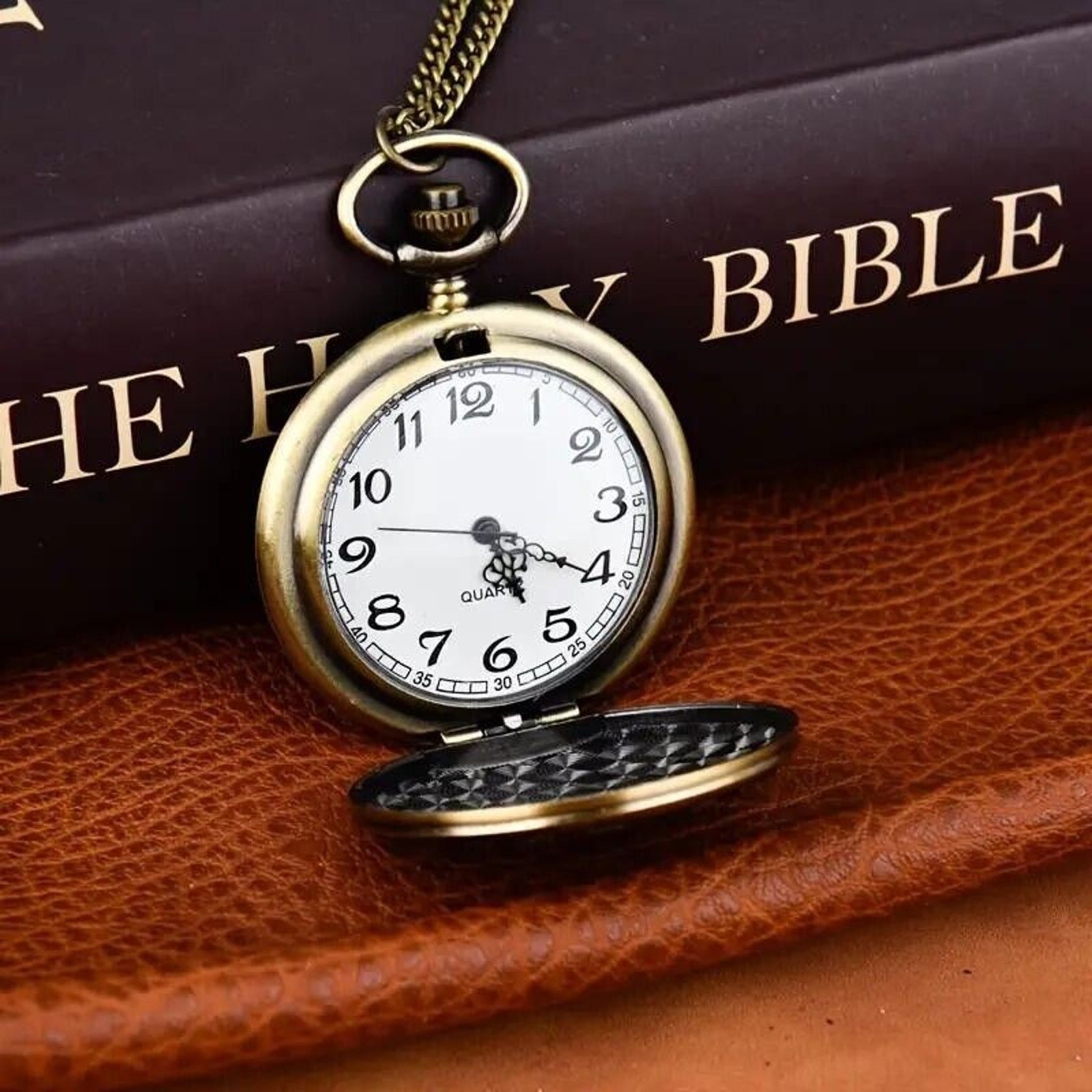 Other Pocket Watch & Chain •U.S. Veterans • Iwo Jima •Never Forget Size ONE SIZE - 3 Thumbnail