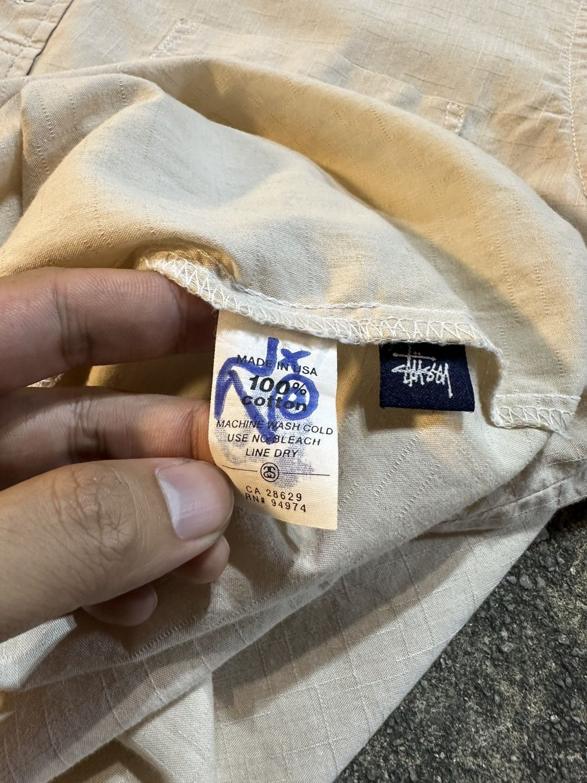 Stussy Rare!! Vintage Stussy Made in USA shirt 1990s Size US L / EU 52-54 / 3 - 6 Thumbnail