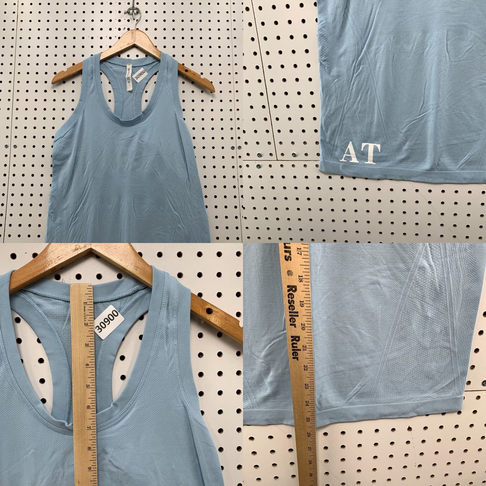 Athleta Athleta Momentum Tank Blue Women Large Camisole Active Top Size L / US 10 / IT 46 - 8 Thumbnail