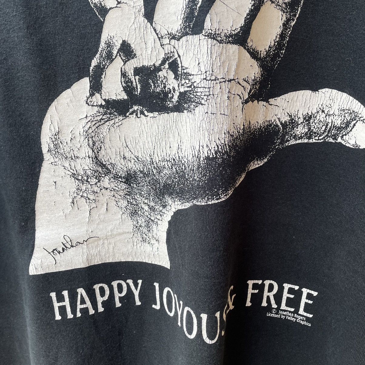 Vintage 🔥🔥Vintage Y2K Jonathan Rogers Happy Joyous Promo Tee Size US L / EU 52-54 / 3 - 4 Thumbnail