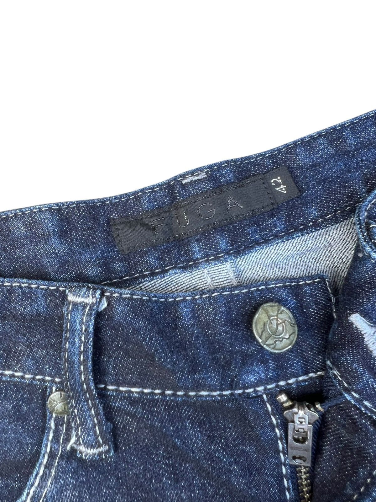CIVARIZE FUGA Japan Clawmark Stretch Denim Jeans Size US 29 - 7 Thumbnail