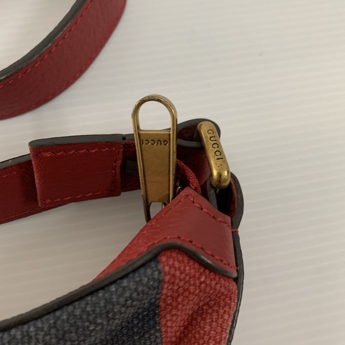 Gucci Gucci Canvas Baiadera Stripe Shoulder Bag Size ONE SIZE - 11 Thumbnail