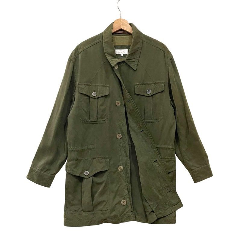 Designer × Ermenegildo Zegna Ermenegildo Zegna Utility Parka Military Style Button Jacket Size US M / EU 48-50 / 2 - 2 Thumbnail