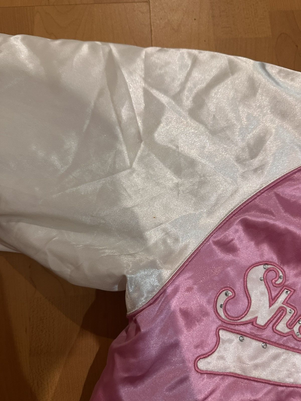 Japanese Brand × Vintage Shania Twain 2004 Pink Bomber Womens Size L / US 10 / IT 46 - 5 Thumbnail