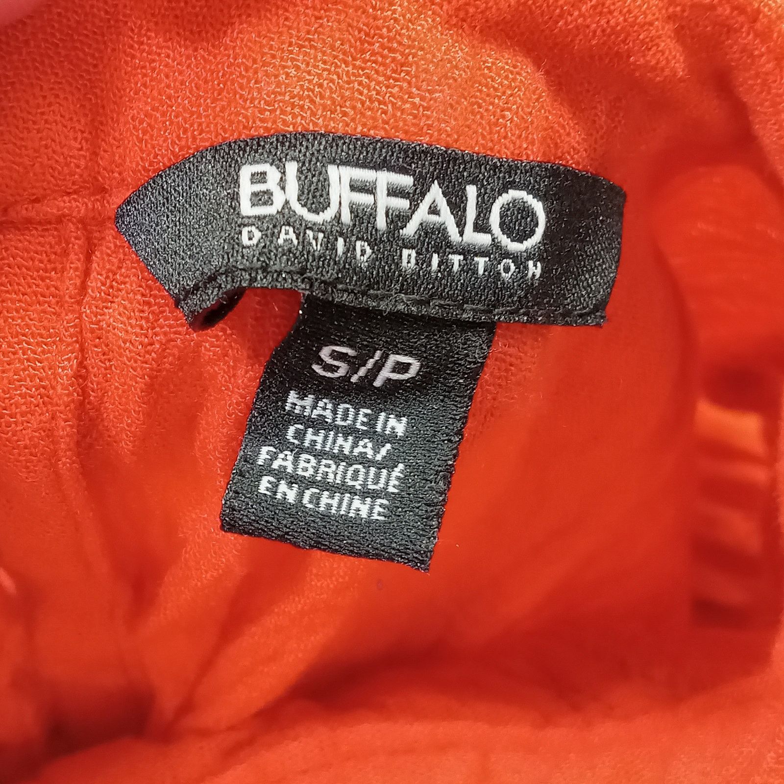 Buffalo David Bitton Buffalo David Bitton Sleeveless Top S Back Button Blouse Red Size S / US 4 / IT 40 - 4 Thumbnail