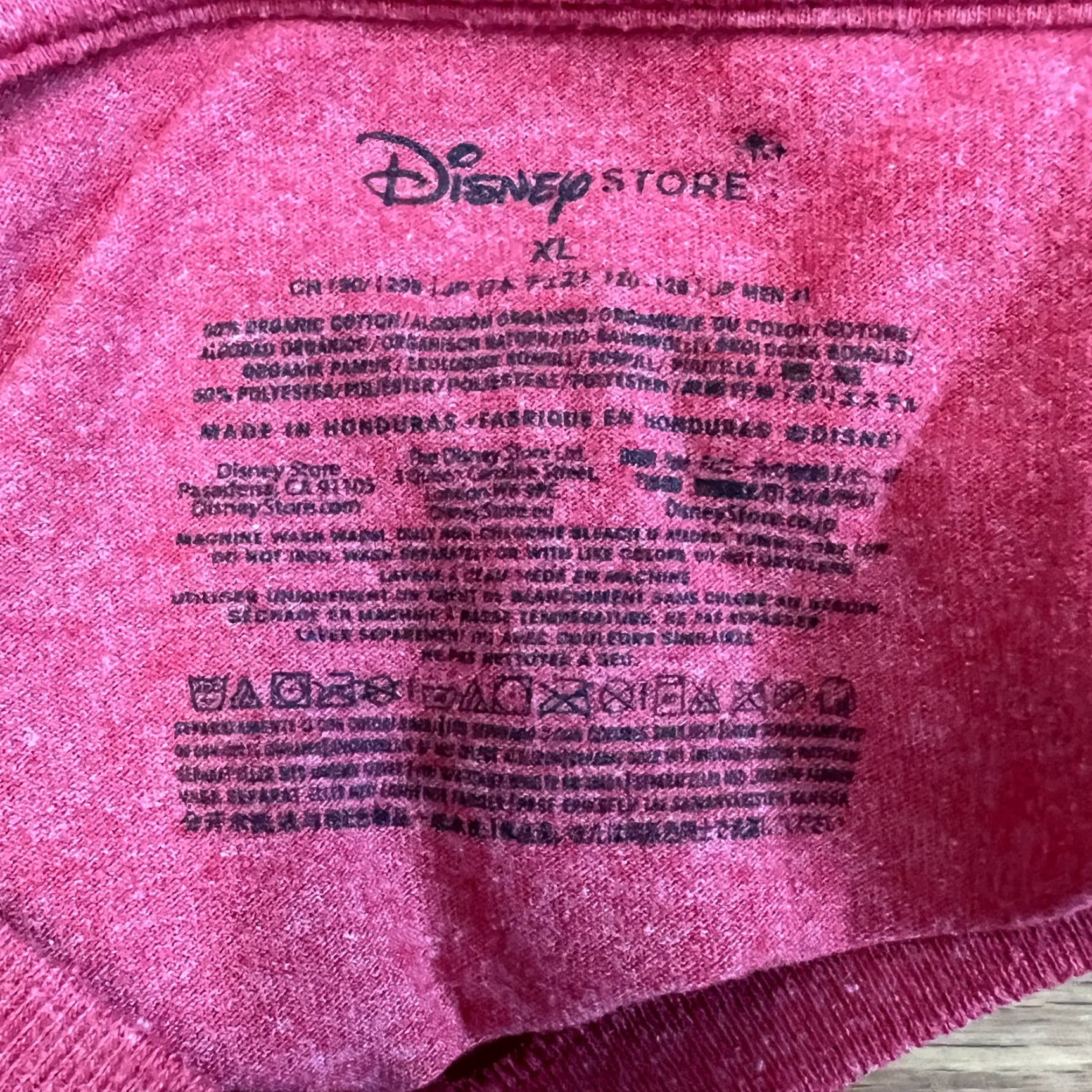 Disney Marvel Universe Disney Store Mens Short Sleeves Crew Neck Red T Shirt XL Size Size US XL / EU 56 / 4 - 4 Thumbnail