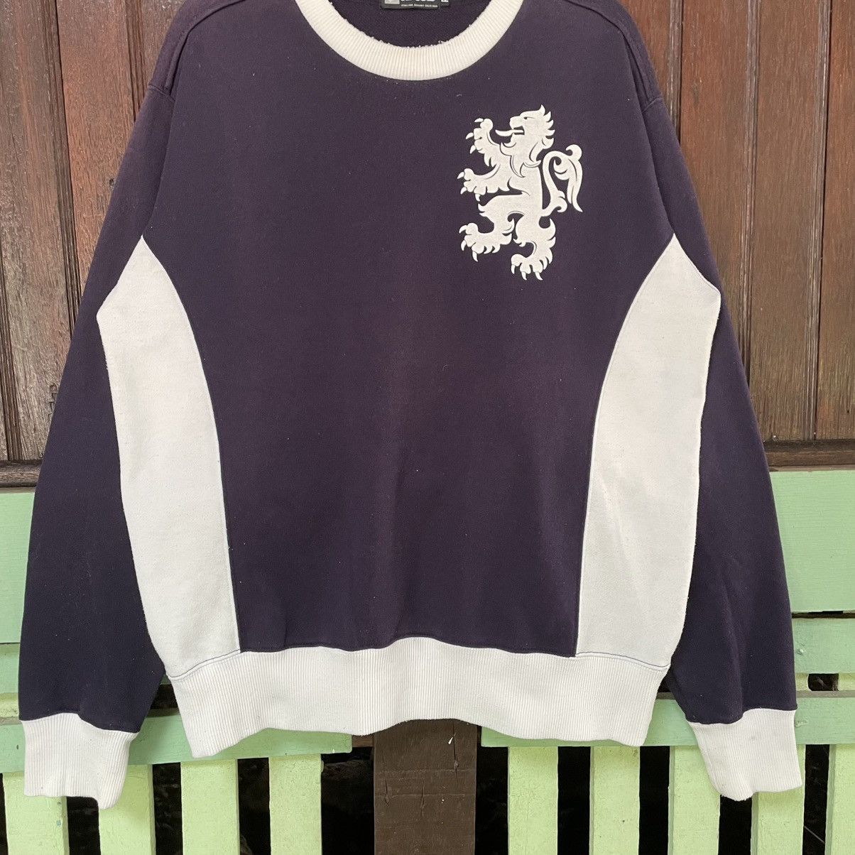 Lotto Sport 🔥Vintage 90s Lotto Sport Two Tone Holland Sweatshirts Size US M / EU 48-50 / 2 - 4 Thumbnail