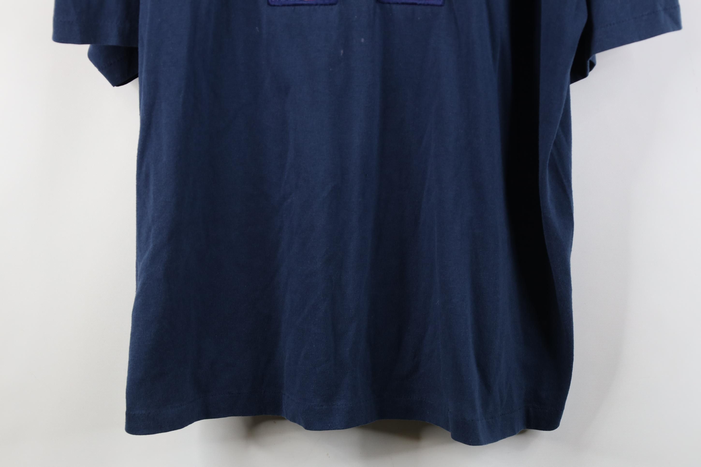 Vintage Vintage 90s Block Flower University of Michigan T-Shirt USA Size XXL / US 16-18 / IT 52-54 - 3 Thumbnail