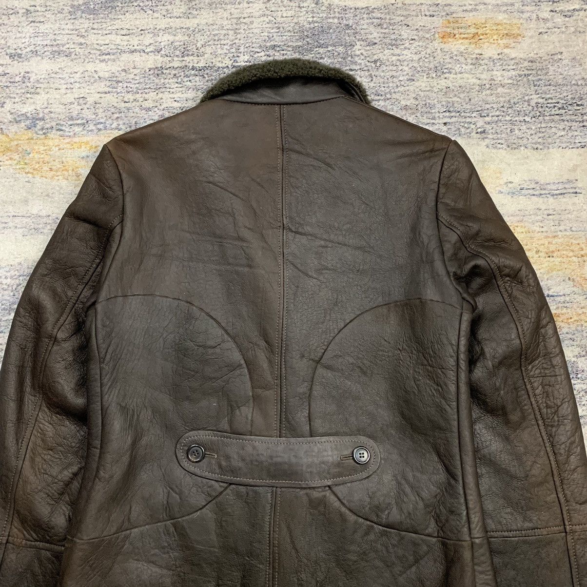 Jil Sander 2000s Jil Sander shearling leather jacket Size M / US 6-8 / IT 42-44 - 7 Thumbnail