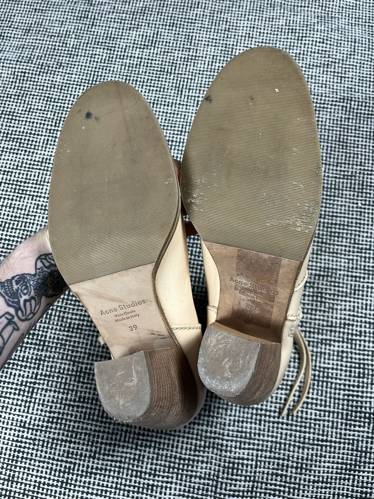 Acne Studios × Designer Acne studios zip up ankle pistol boots 39 eu Size US 8 / IT 38 - 6 Thumbnail