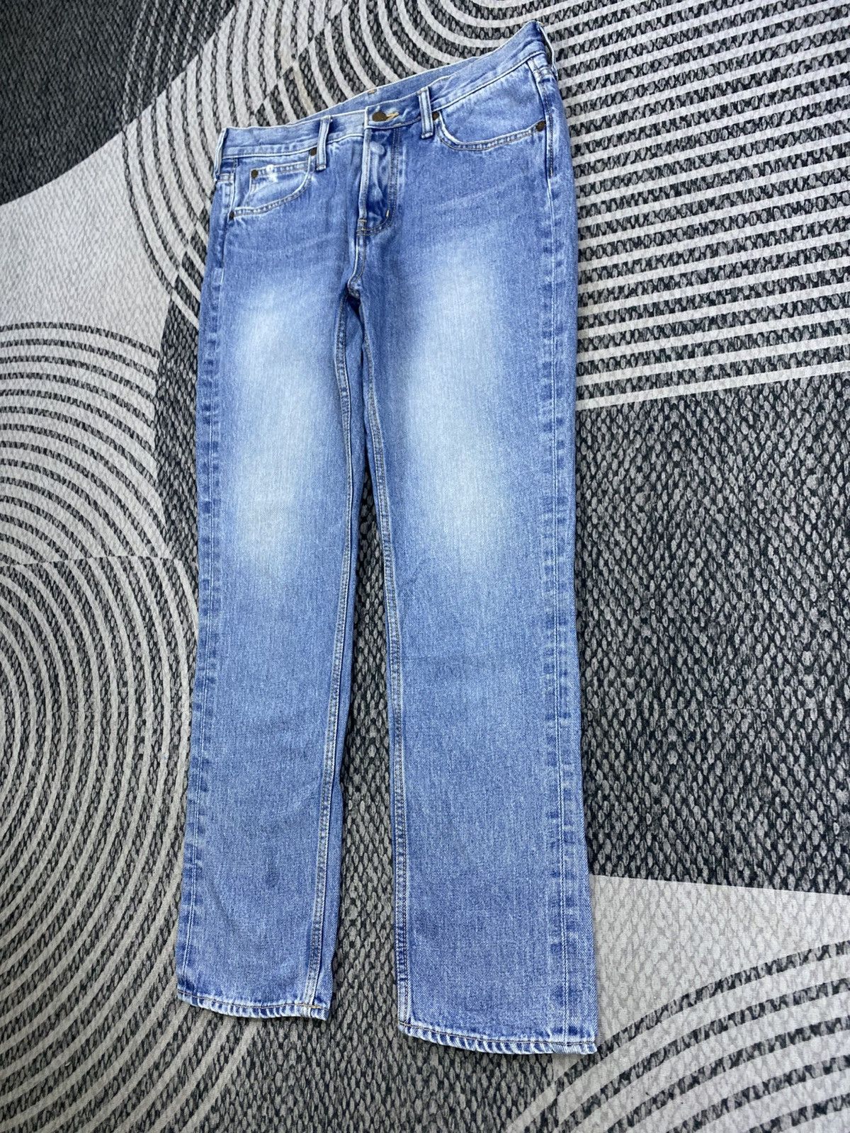 Big John Vintage Big John Blue Straight Cutting Denim Jeans Size US 32 / EU 48 - 4 Thumbnail