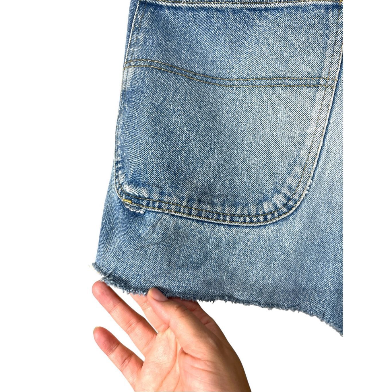 Tommy Hilfiger Vintage Tommy Hilfiger 90s Custom High Rise Raw Hem Shorts S Size 34" / US 12 / IT 48 - 7 Thumbnail