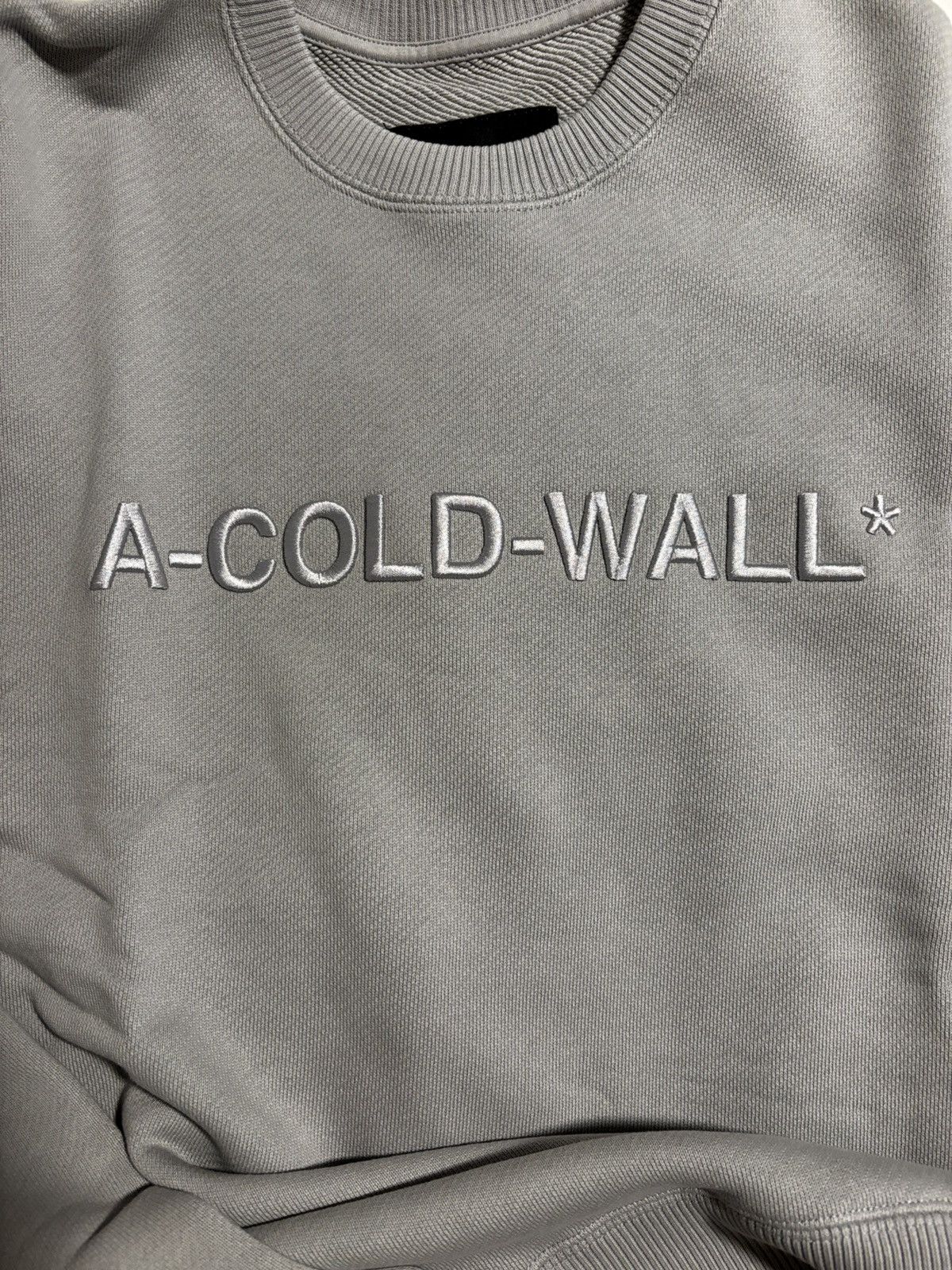 A-COLD-WALL* A COLD WALL Gray Knit Sweater Size US M / EU 48-50 / 2 - 4 Thumbnail