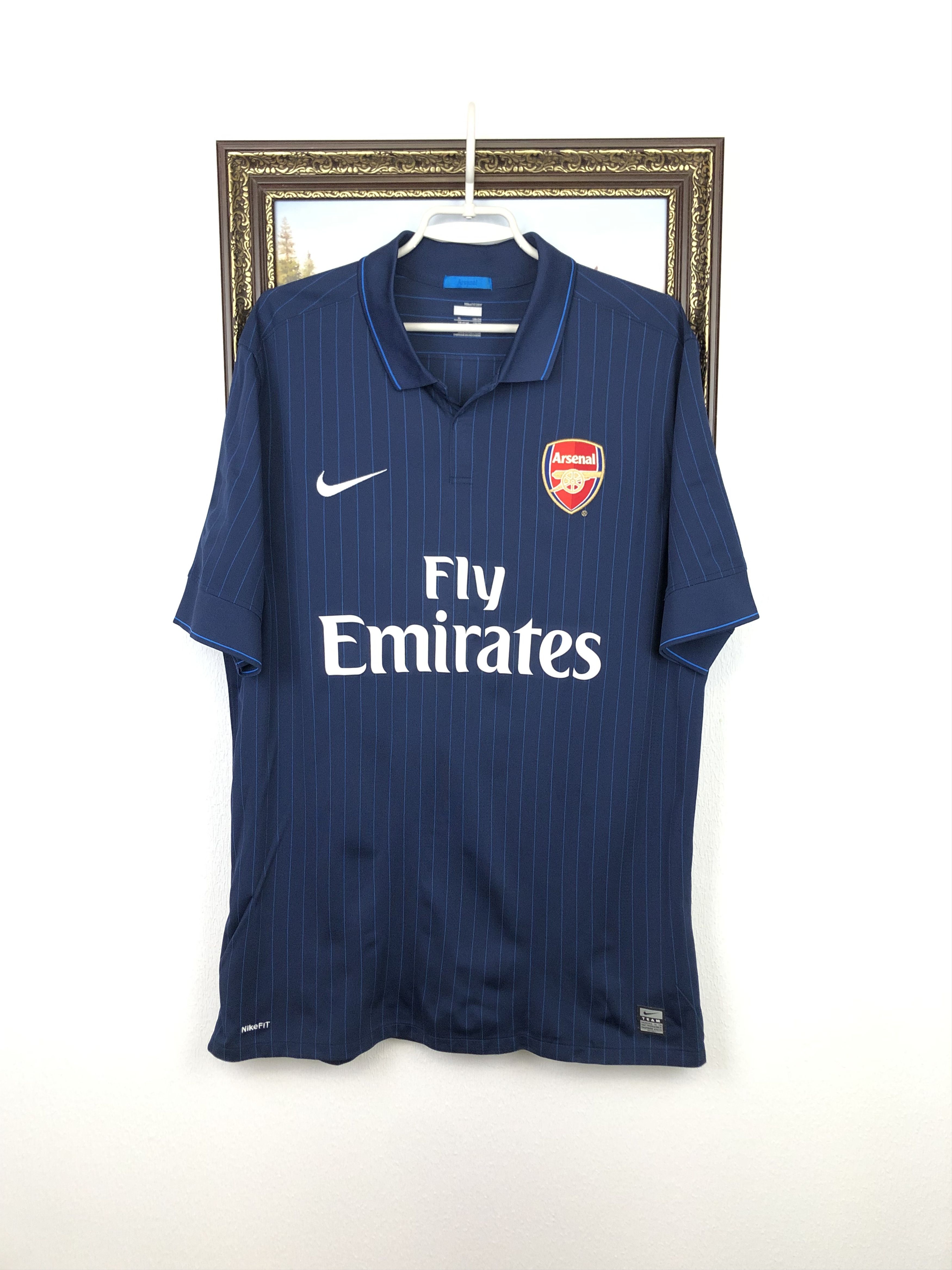 Nike Nike O2 Arsenal Football Shirt 90 L Highbury