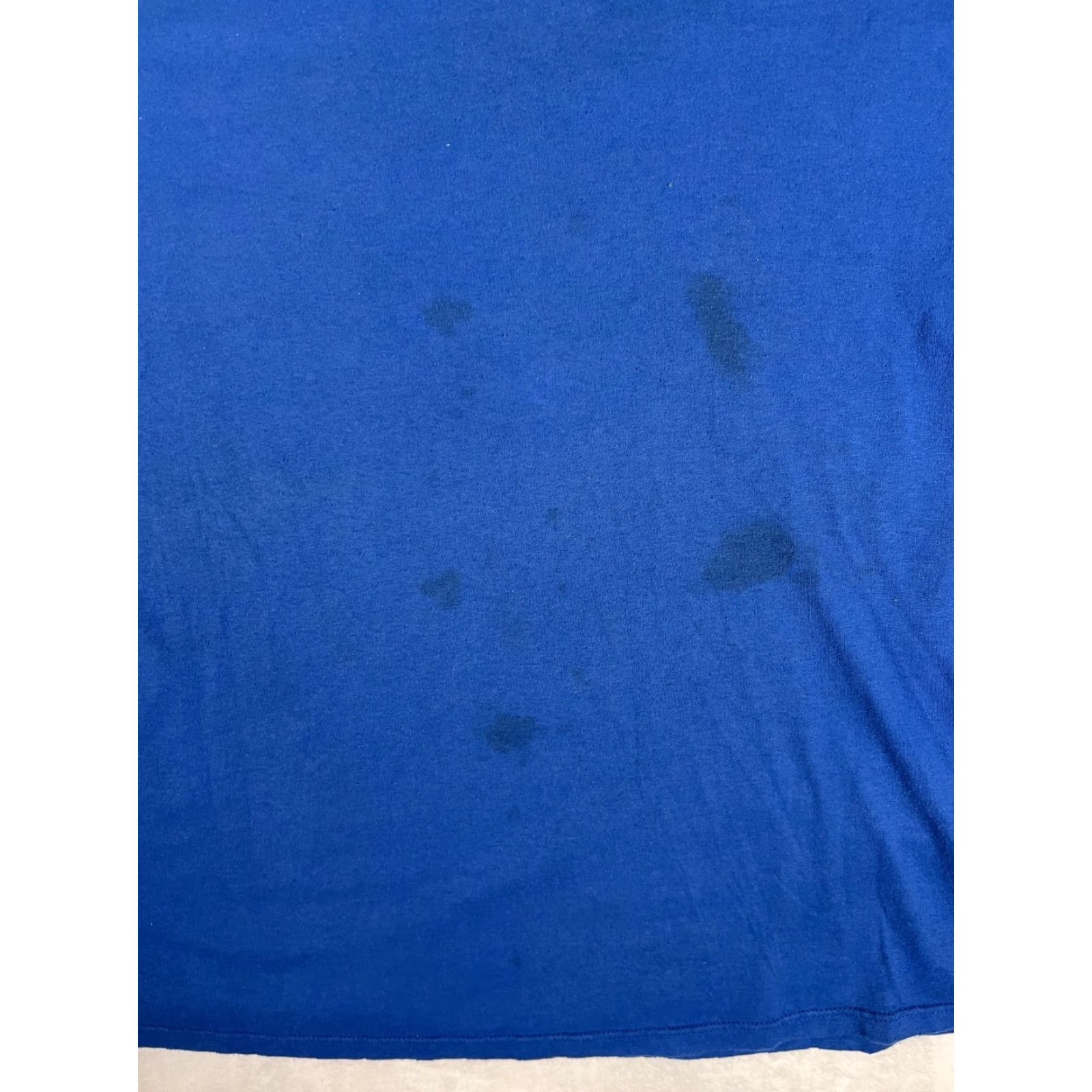 Russell Athletic VINTAGE Russell Athletic Blue T-Shirt 2XL USA Short Sleeve Crew Neck Cotton Men Regular Vintage 1990s Size US XXL / EU 58 / 5 - 4 Thumbnail