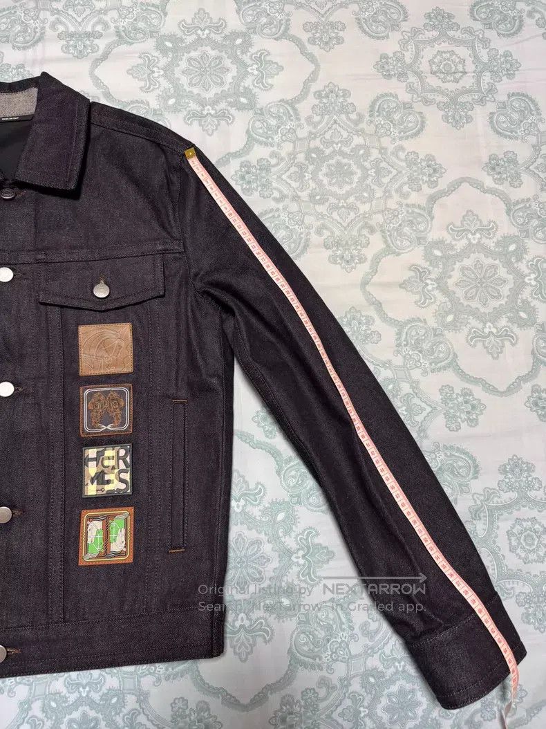 Hermes Hermes Embroidered Denim Jacket, Flying Horse Embroidery, Size US S / EU 44-46 / 1 - 6 Thumbnail