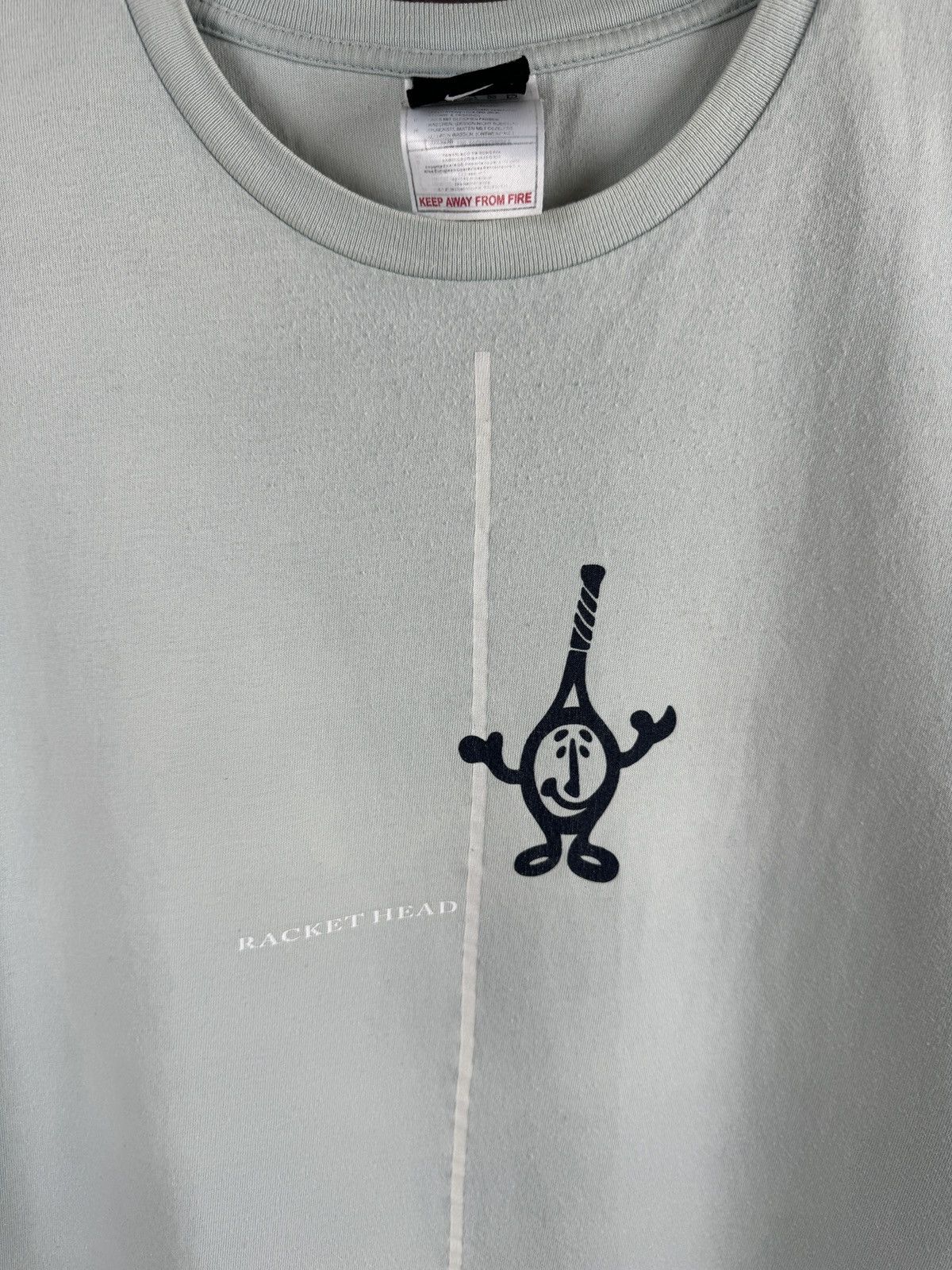 Nike Nike vintage y2k tennis court racket head tee shirt Size US L / EU 52-54 / 3 - 5 Thumbnail