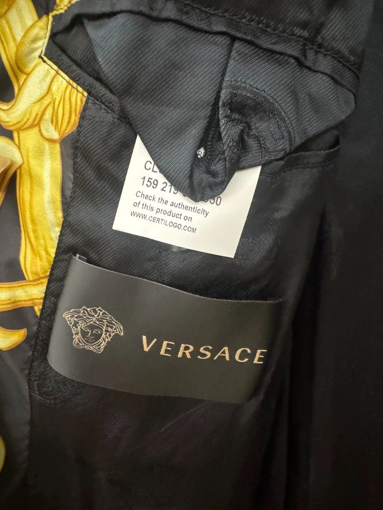 Versace Versace Jacket trench coat Size US XL / EU 56 / 4 - 4 Thumbnail