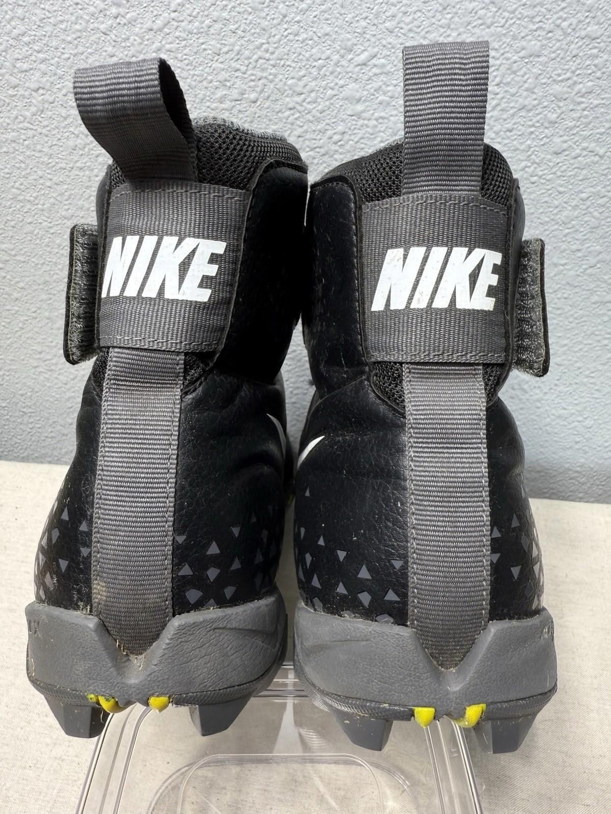 Nike Nike Force Savage Shark Men's Size 10 Football Cleats Black Size US 10 / EU 43 - 4 Thumbnail