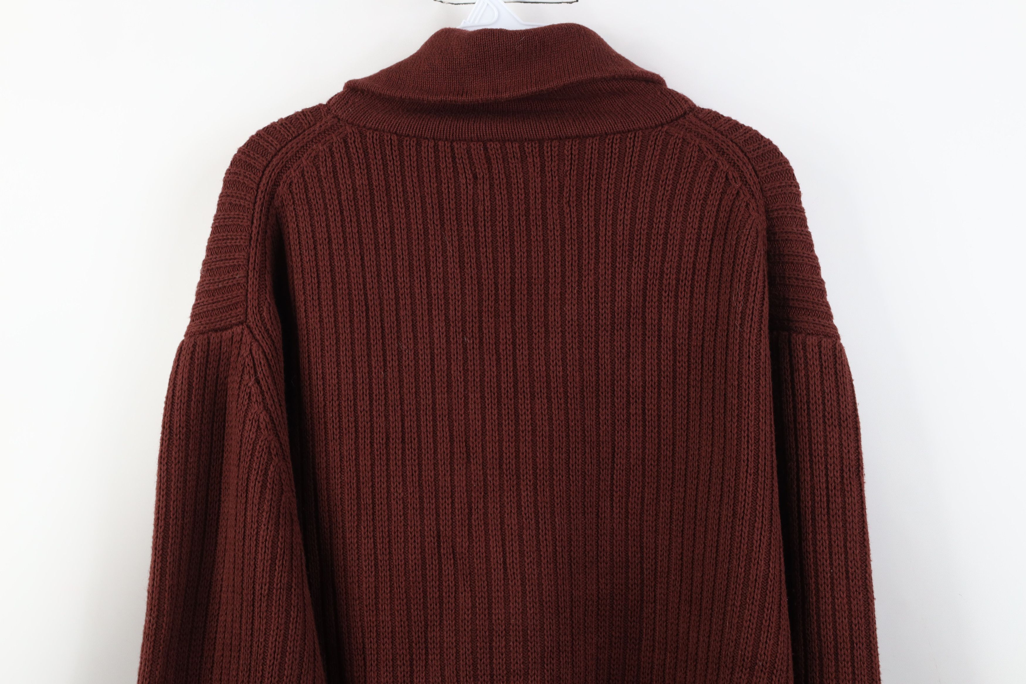 Duluth Trading Company New Duluth Trading Co Heavy High Neck Infantry Sweater Red Size US XXL / EU 58 / 5 - 10 Thumbnail
