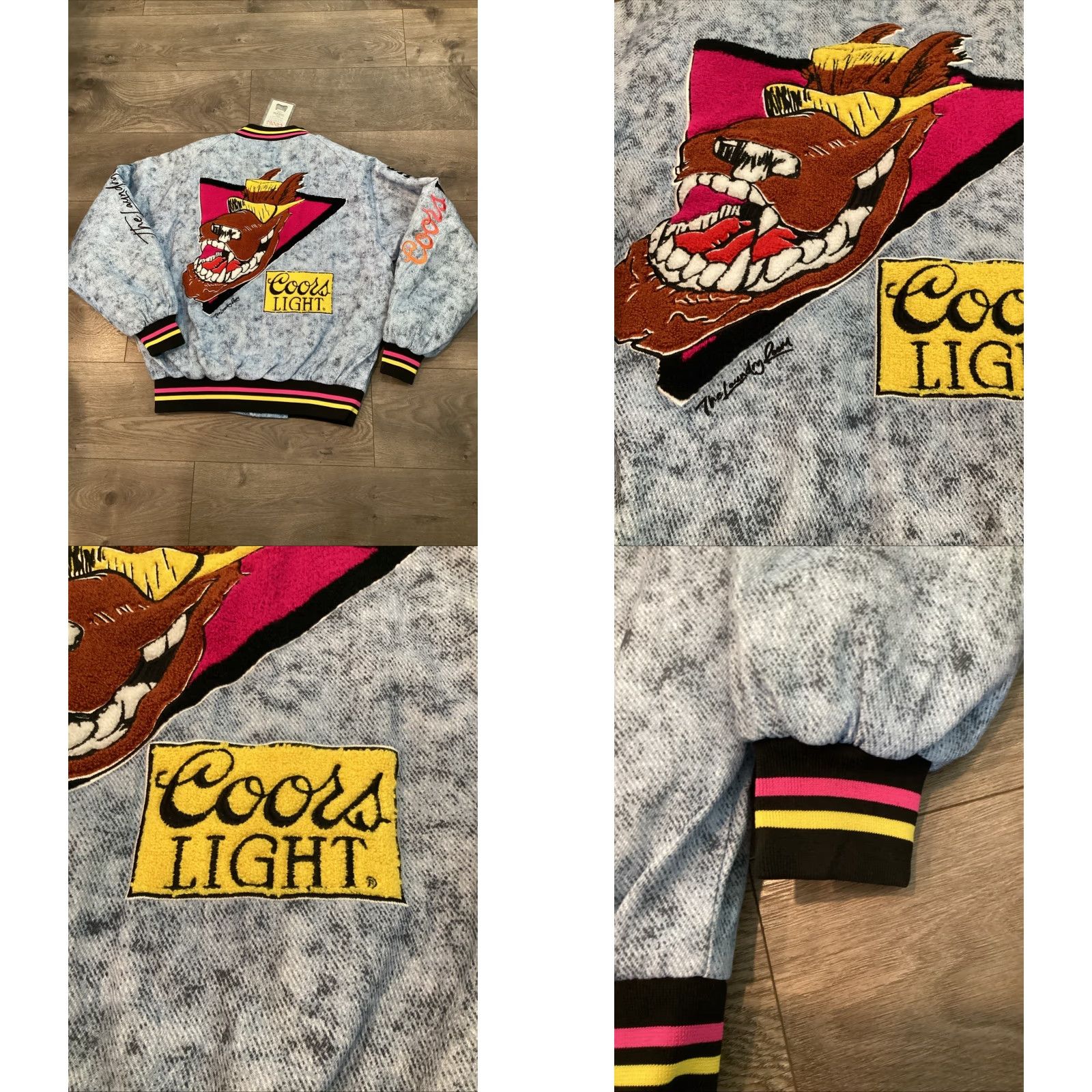 Vintage VINTAGE The Laundry Room Coors Beerabunga Quilted Stadium Jacket-Unisex M Size M / US 6-8 / IT 42-44 - 8 Thumbnail
