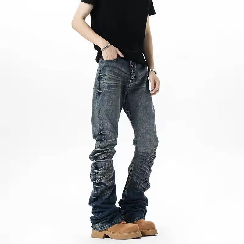 Vintage flared hiphop jeans Size US 33 - 2 Thumbnail