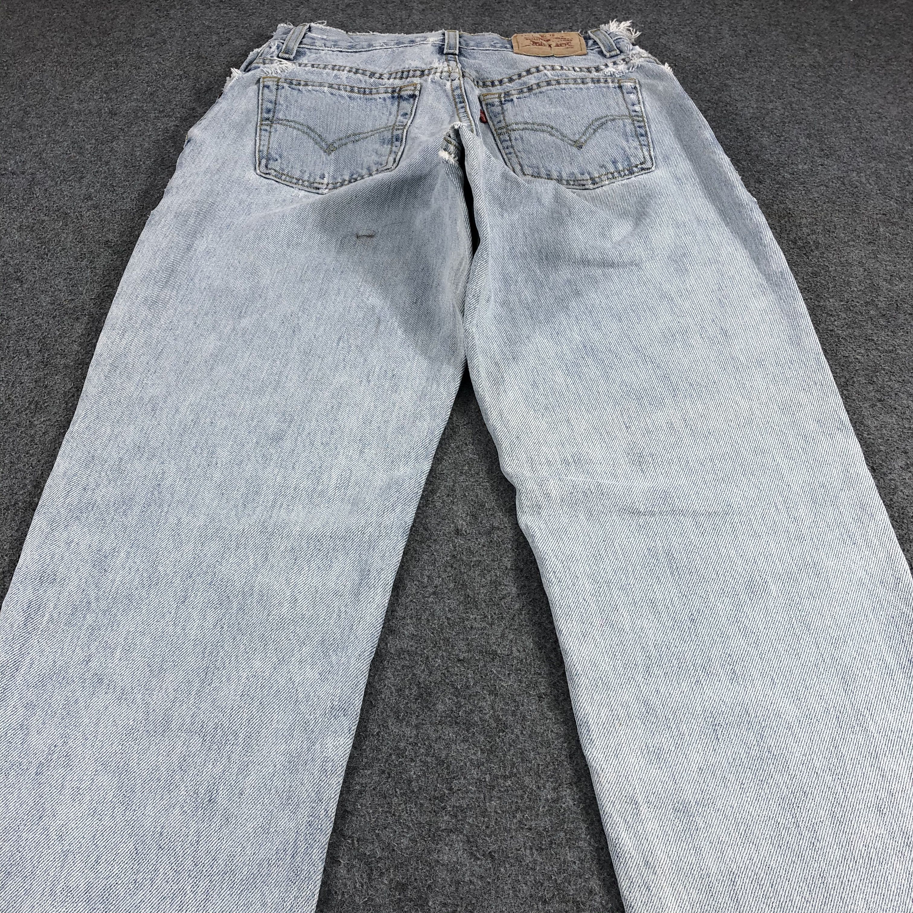 Levi's Vintage High Waist Levis 550 Jeans-JM1215 Size 28" / US 6 / IT 42 - 4 Thumbnail