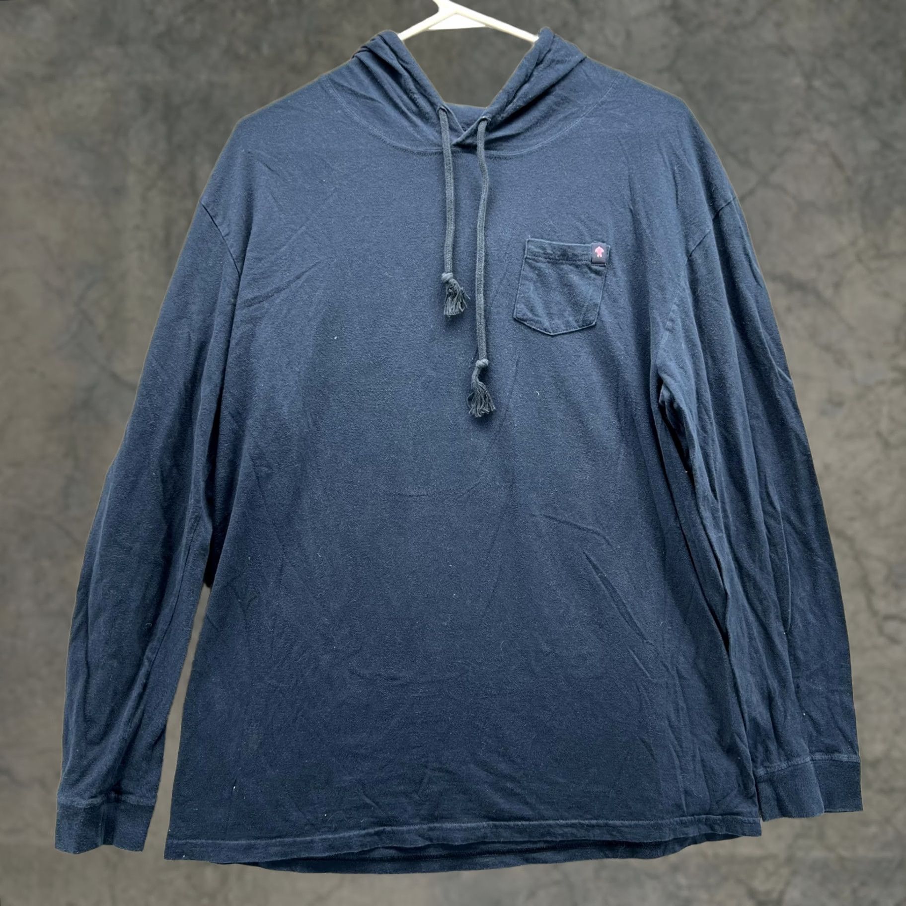 Vintage Simply Southern Shirt Mens L Blue Sweater Men Large Adult Navy Sweatshirt Pullover Hooded Size US L / EU 52-54 / 3 - 1 Thumbnail
