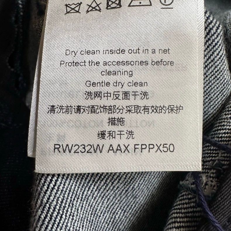 Louis Vuitton Louis Vuitton Dark Print Full Print Navy Blue Jeans Size US 40 / EU 56 - 5 Thumbnail
