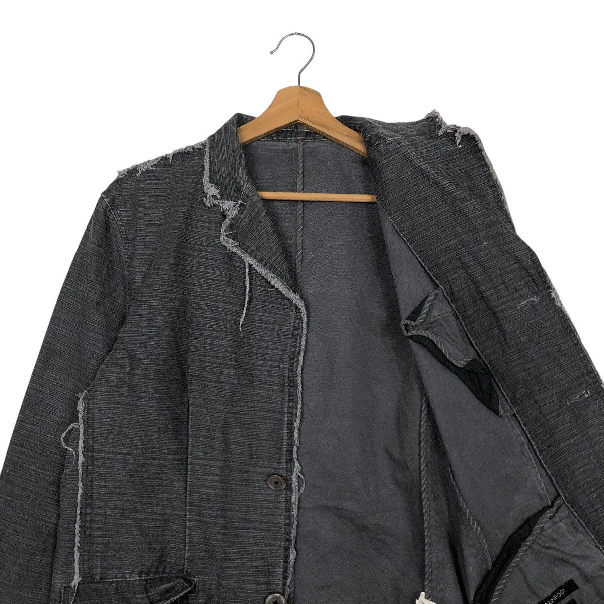 Japanese Brand 🔥VINTAGE CHORE BIKER JACKET CREATE BAREFOOT ISSEY MIYAKE Size US L / EU 52-54 / 3 - 14 Thumbnail
