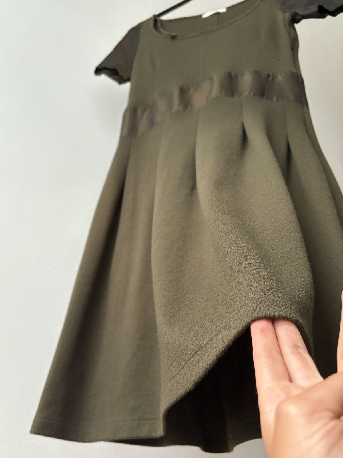 Miu Miu × Prada Prada khaki 2010 dress Size M / US 6-8 / IT 42-44 - 9 Thumbnail
