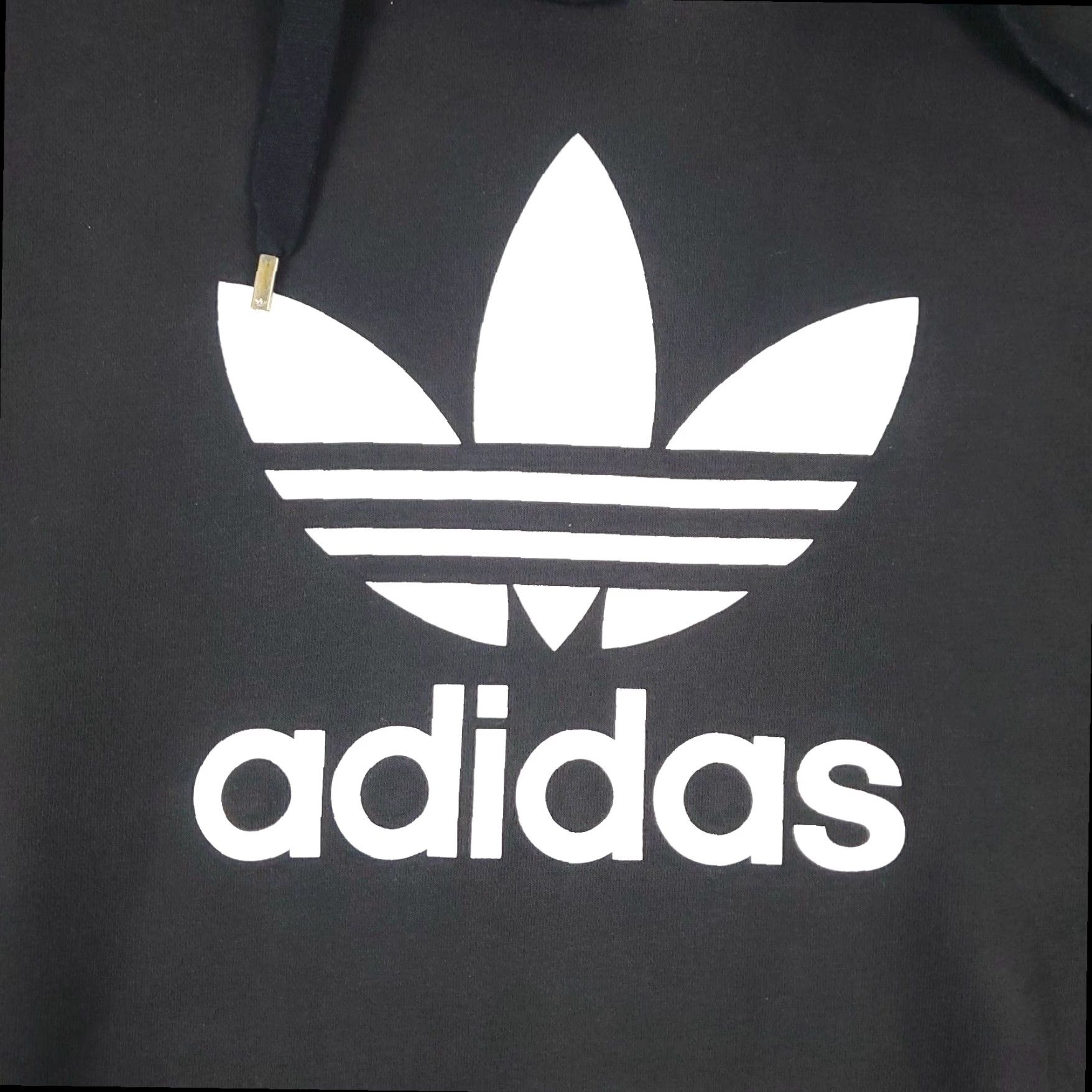 Adidas Adidas Sweater Womens Medium Black Pullover Hoodie Sweatshirt Ladies Size M / US 6-8 / IT 42-44 - 2 Thumbnail