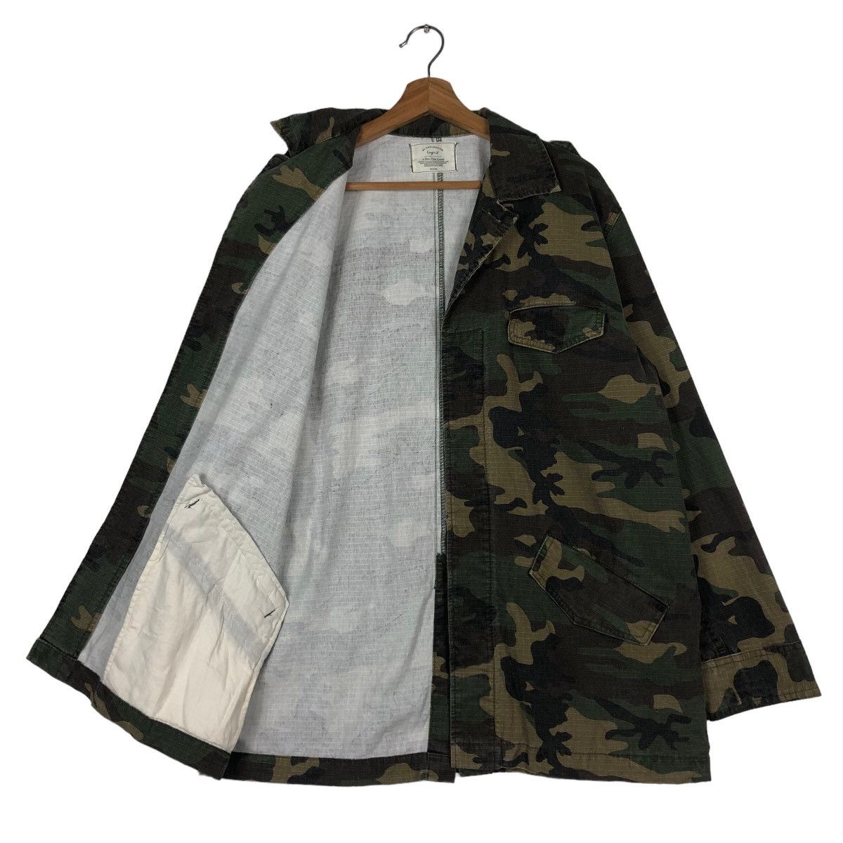 Hysteric Glamour 🔥Vintage Camo Button Jacket Ungrid Japan Made Size US M / EU 48-50 / 2 - 11 Thumbnail