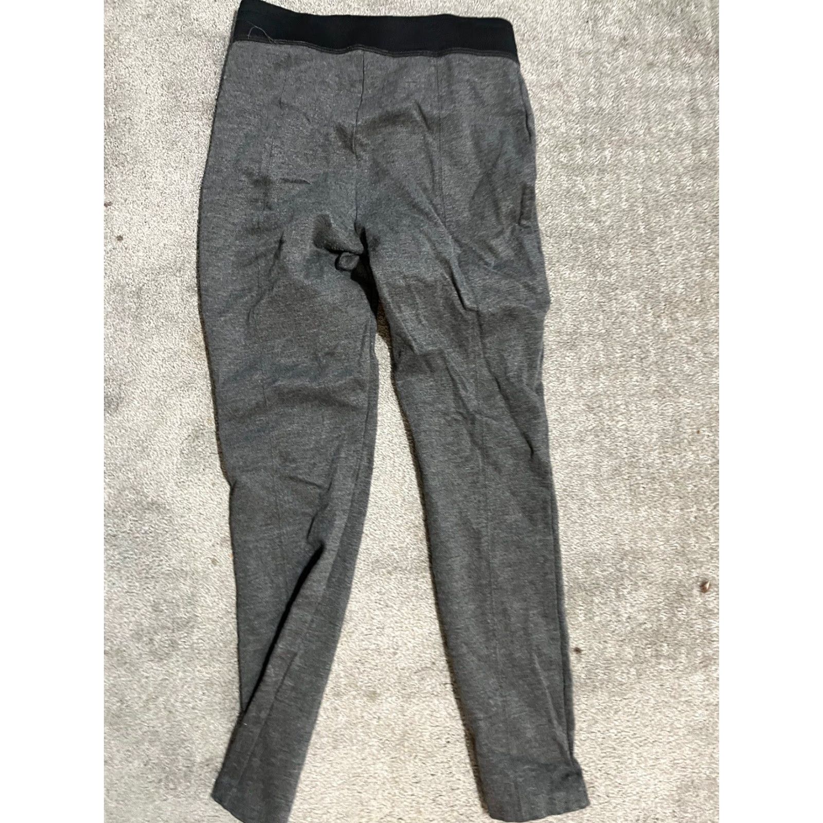 Talbots Talbots Pants Women’s Medium Gray Solid Pull-On Skinny Dress Pants Womens Size 32" / US 10 / IT 46 - 3 Thumbnail