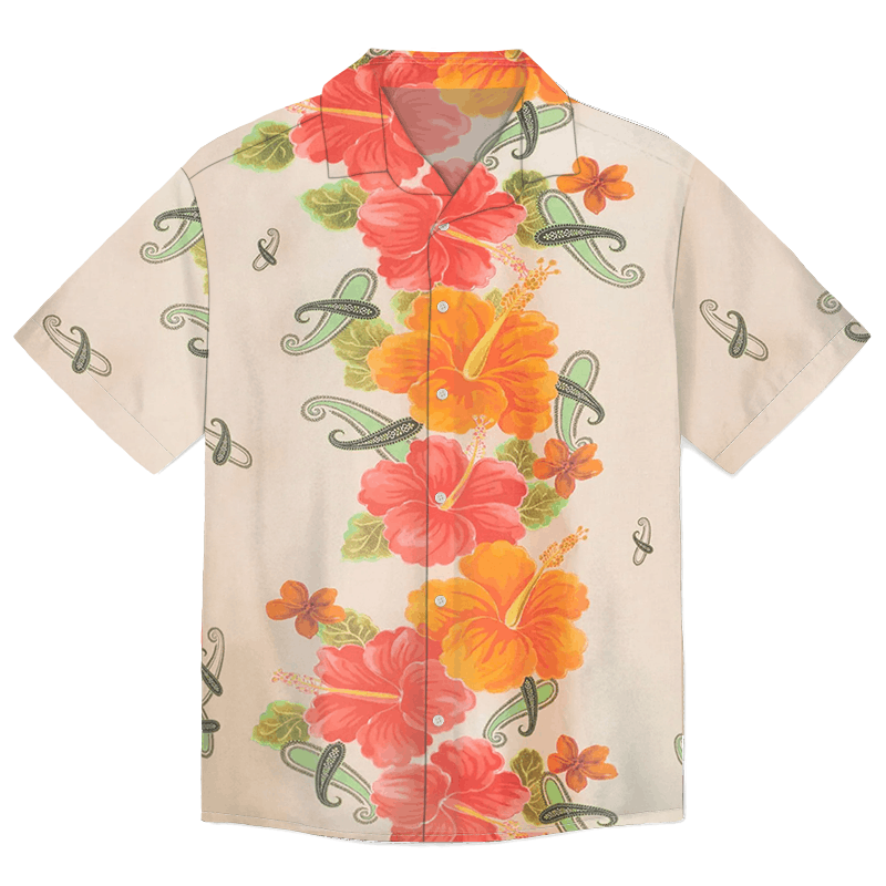 Designer × The Unbranded Brand Flower Floral-Print Cotton Shirt Size US S / EU 44-46 / 1 - 1 Thumbnail