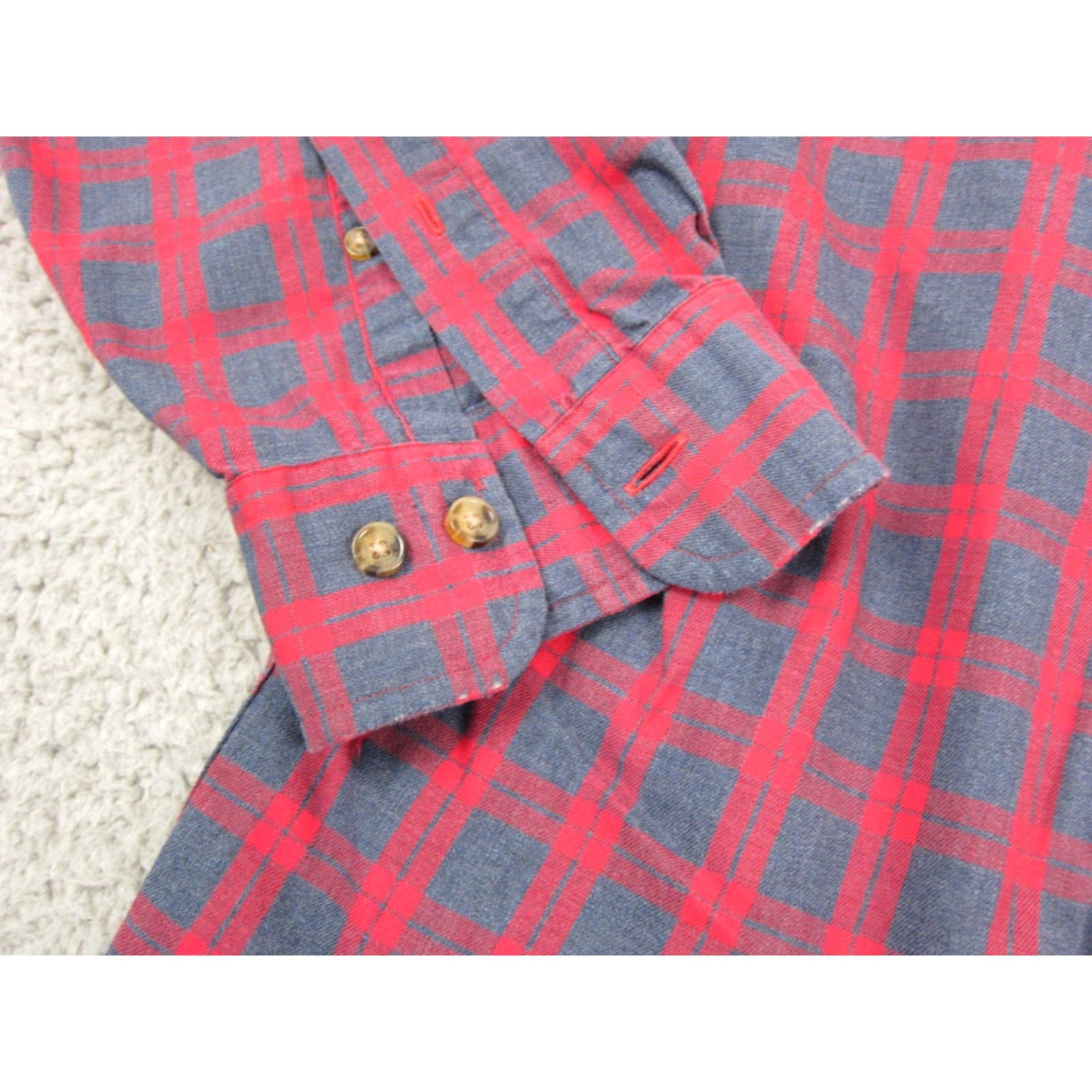 Brooks Brothers Brooks Brothers Shirt Mens Button-Down Plaid Madison Red Blue Long Sleeve L Cotton Regular Size US L / EU 52-54 / 3 - 5 Thumbnail