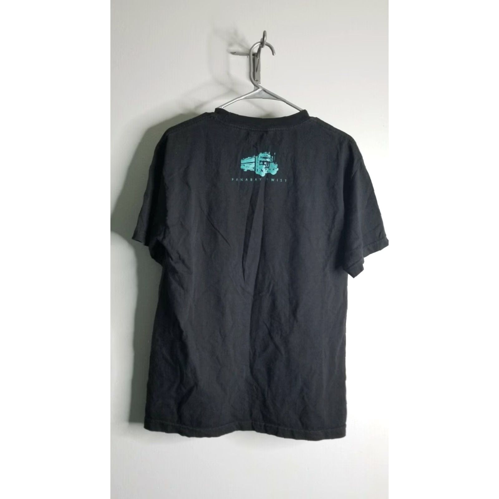 Vintage Mens M Soy Raka Hip Hop Urban T-Shirt - Black Black Shirt, Mens M, Soy Raka, Smiley Face, 90s, Crew Neck, Short Sleeve, Cotton, Regular Fit Size US M / EU 48-50 / 2 - 3 Thumbnail