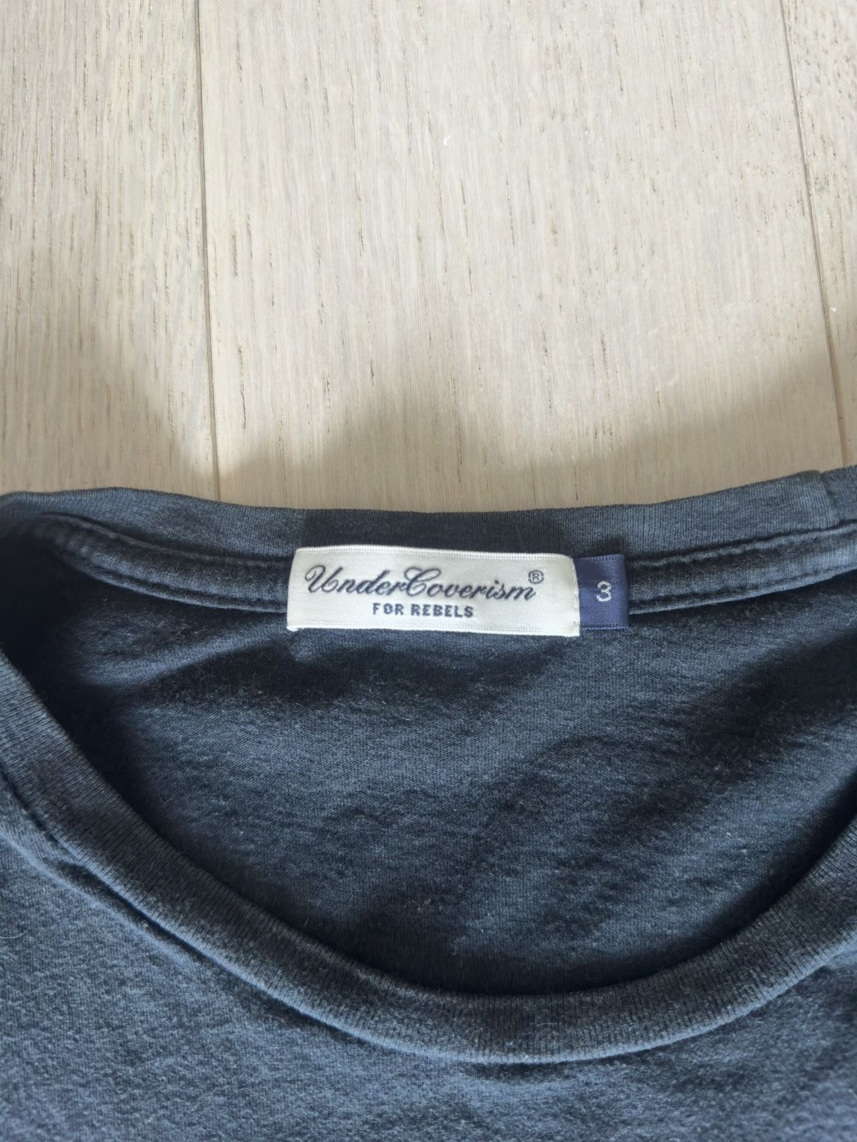 Undercover Undercover NO IMAGE Black Tee Size US M / EU 48-50 / 2 - 2 Thumbnail